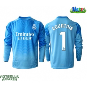 Real Madrid Thibaut Courtois #1 Målvakt Hemmatröja 2025-26 Långärmad